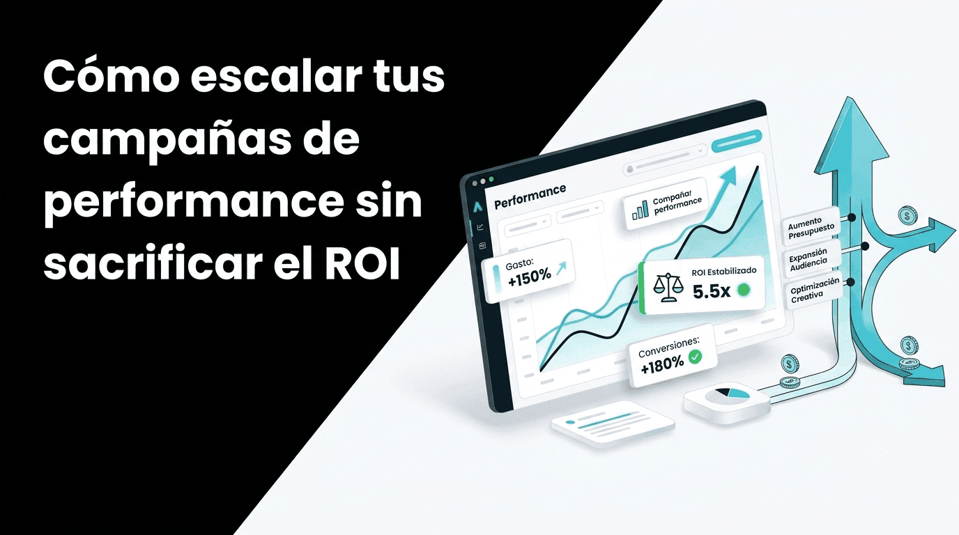 Cómo escalar tus Campañas de Performance Marketing sin sacrificar el ROI