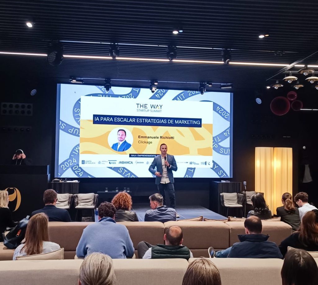 Emanuele Ricciotti en The Way Startup summit